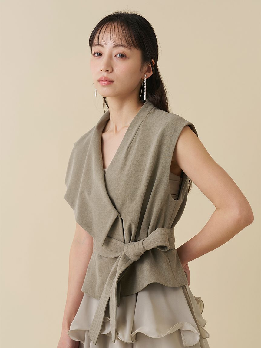 デザインジレ(トップス)｜SNIDEL(スナイデル)の通販サイト 【公式】