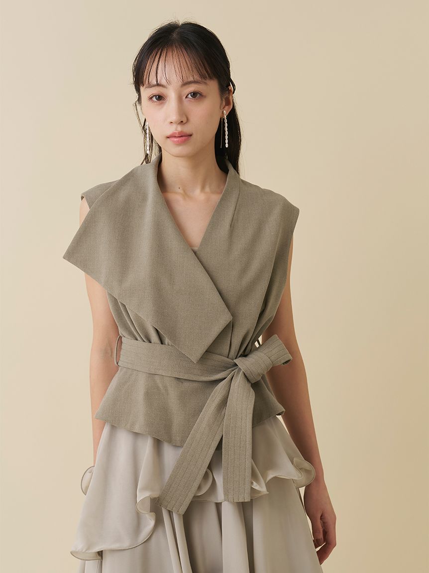 デザインジレ(トップス)｜SNIDEL(スナイデル)の通販サイト 【公式】