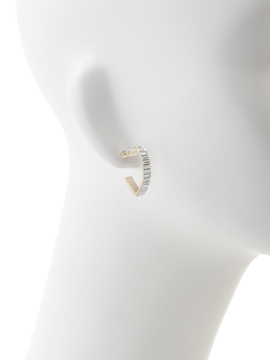 パヴェフープバリエピアス(GLD)(ピアス・イヤリング)｜アクセサリー