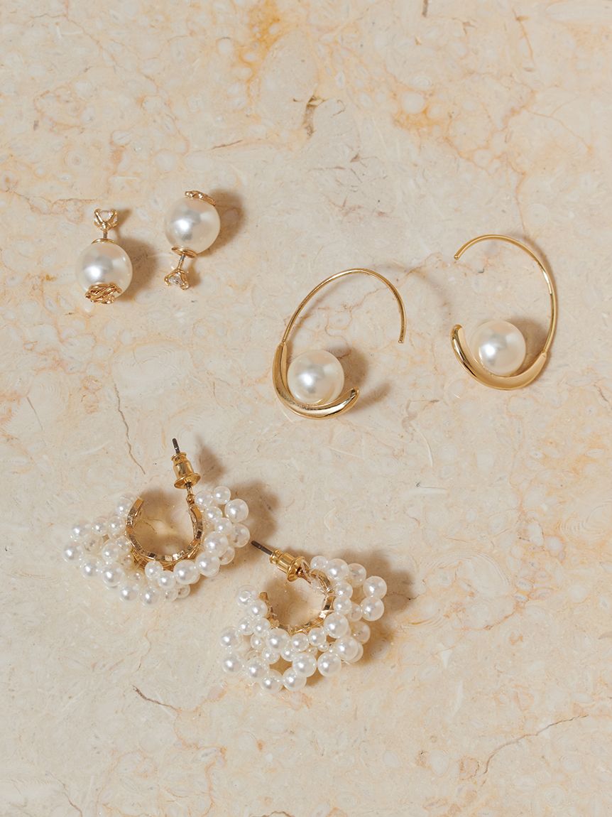 パールビーズバリエピアス(ピアス・イヤリング)｜アクセサリー｜SNIDEL