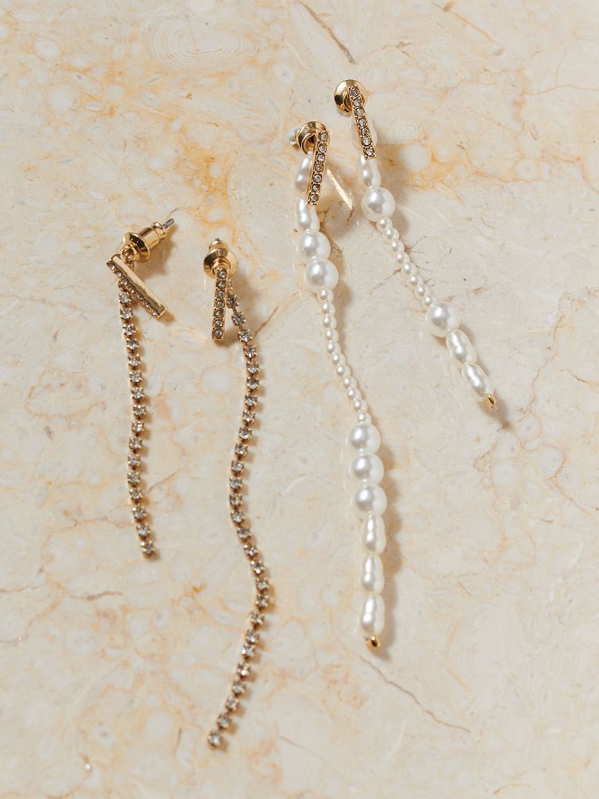 2wayバリエロングピアス(ピアス・イヤリング)｜アクセサリー｜SNIDEL