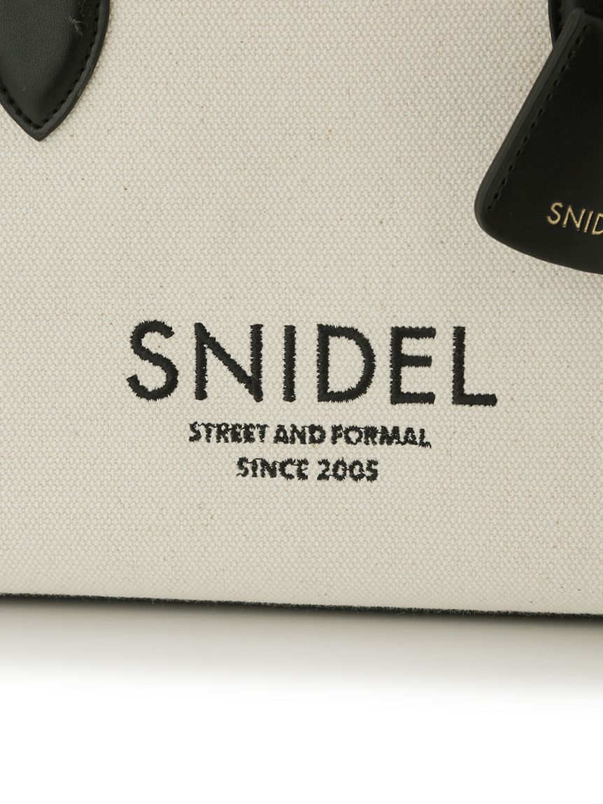 キャンバスロゴバッグ(ハンドバッグ)｜バッグ｜SNIDEL(スナイデル)の