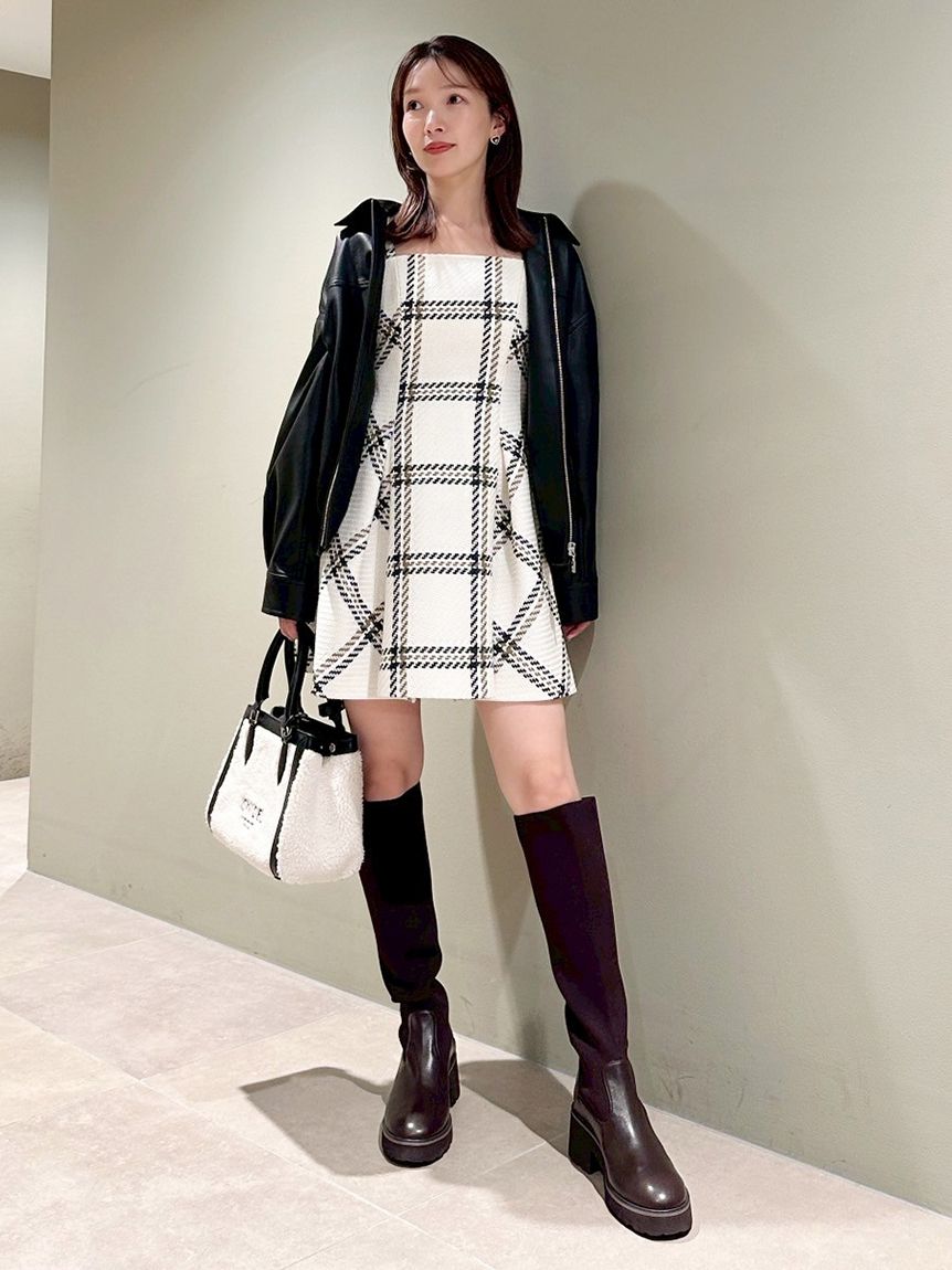 ボアロゴバッグ(ハンドバッグ)｜バッグ｜SNIDEL(スナイデル)の通販