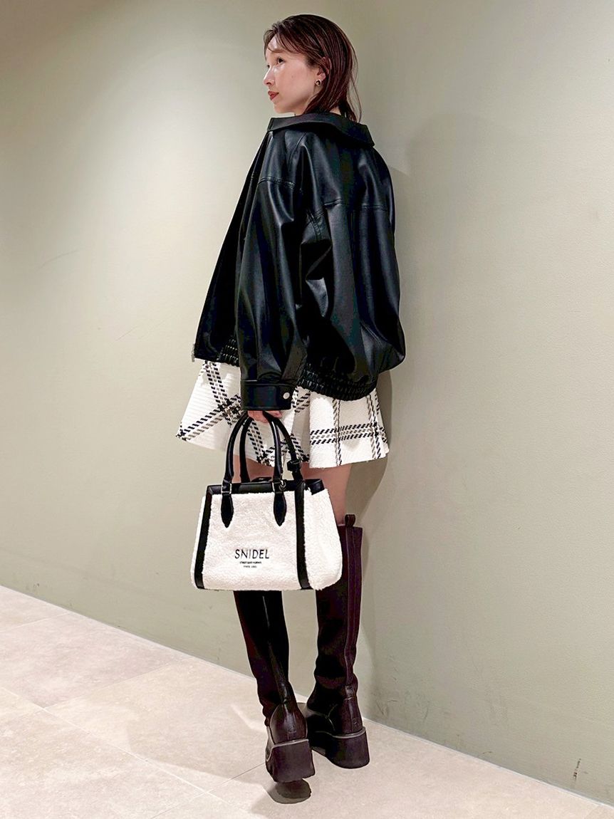 snidel ボアロゴバッグ SNIDEL｜ボアロゴバッグ | Rakuten Fashion(楽天ファッション