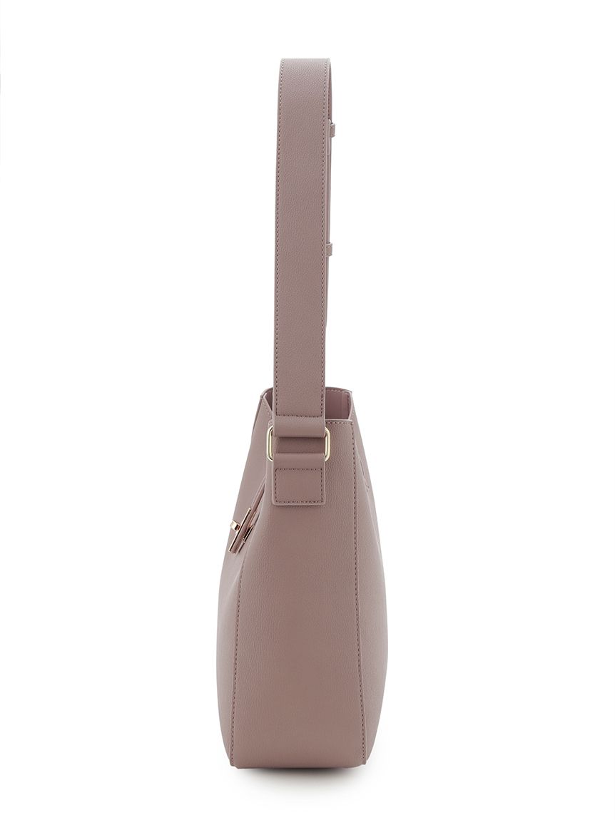 SNIDEL スナイデル　ツイストメタル　トートバッグ　ピンク スナイデル SNIDEL ツイストメタルトートバッグ （PNK） -靴