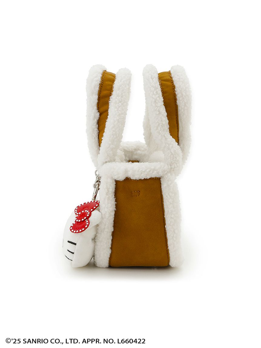 【新品】SNIDEL 　スナイデル　HELLO KITTYバッグ　キャメル snidel （スナイデル）【HELLO KITTY】 バッグ 25秋冬【SWGB254698