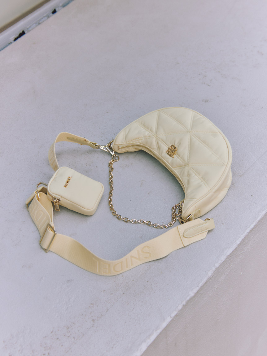 新品　ShinaTeqru シナテル　ショルダーバッグ 秋再入荷](ユニセックス) シンプルラインショルダーバッグ