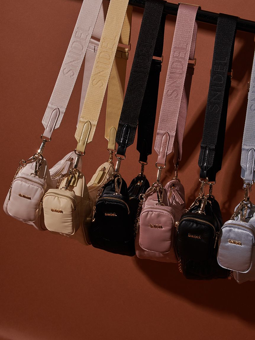 snidel 完売 ショルダーバッグ SNIDEL（スナイデル） (10%OFF&300円OFF) 3セットバニティショルダー