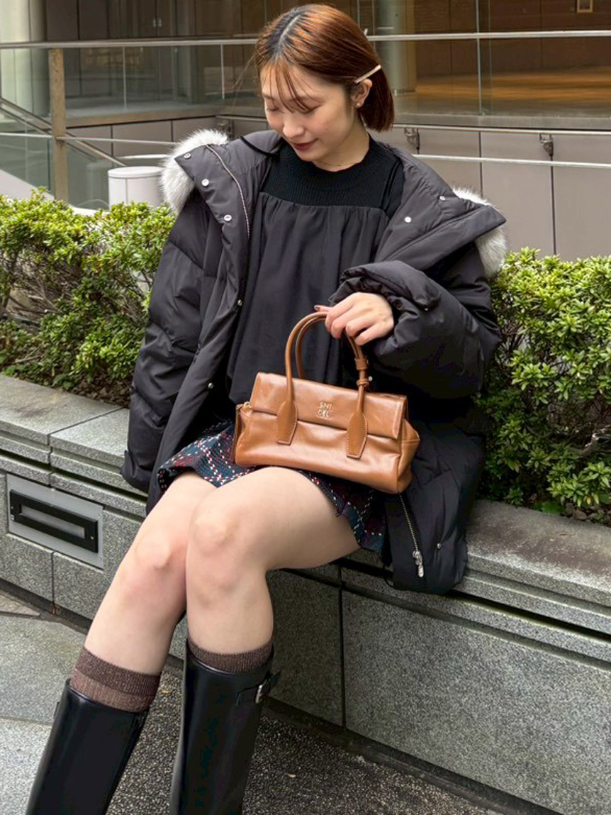 フラップボストンバッグ(ショルダーバッグ)｜バッグ｜SNIDEL