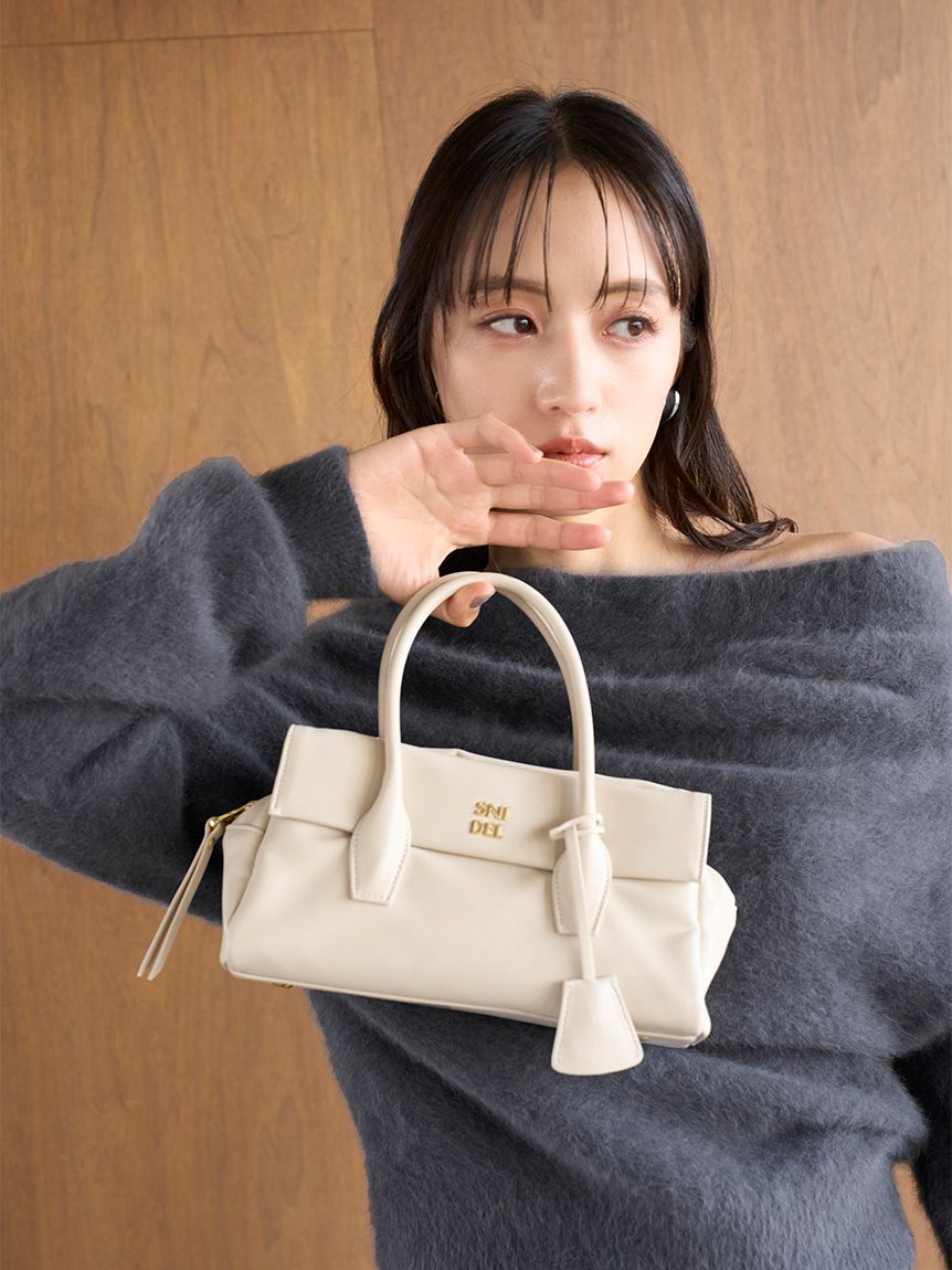 フラップボストンバッグ(ショルダーバッグ)｜バッグ｜SNIDEL
