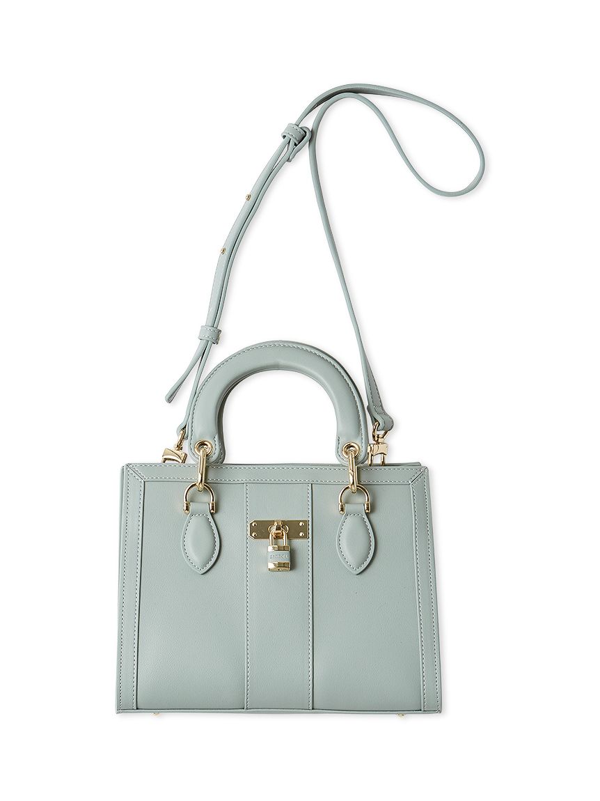 スクエアパッドロックバッグ(ハンドバッグ)｜バッグ｜SNIDEL