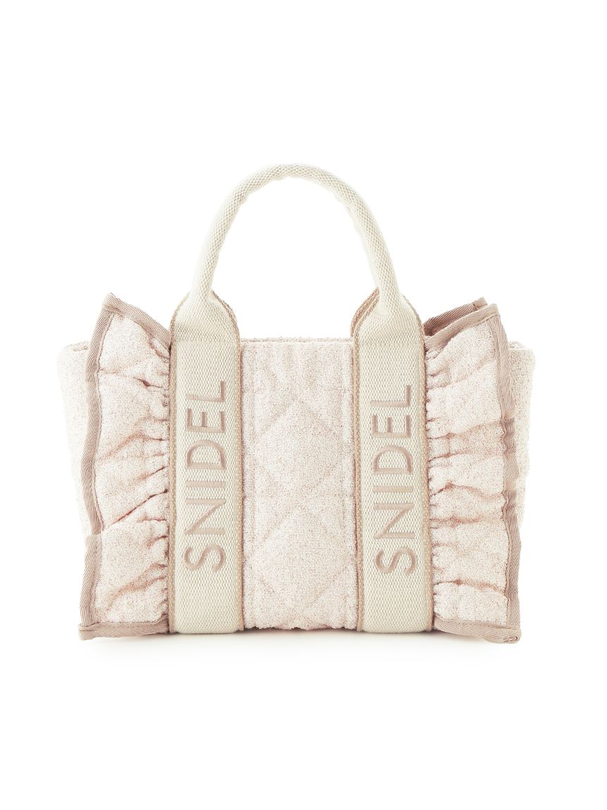 フリルキルティングロゴバッグ(ハンドバッグ)｜バッグ｜SNIDEL