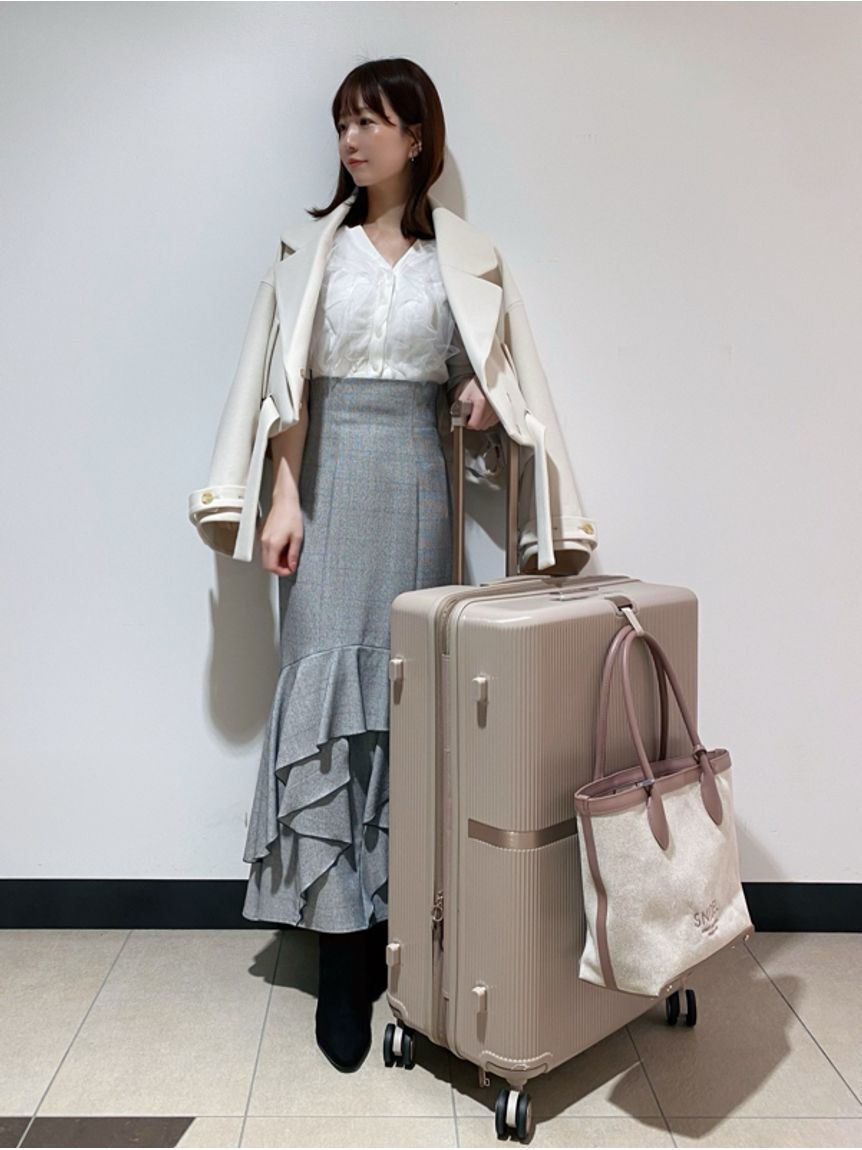 19日迄 SNIDEL 【Samsonite】コラボスーツケース(61cm)