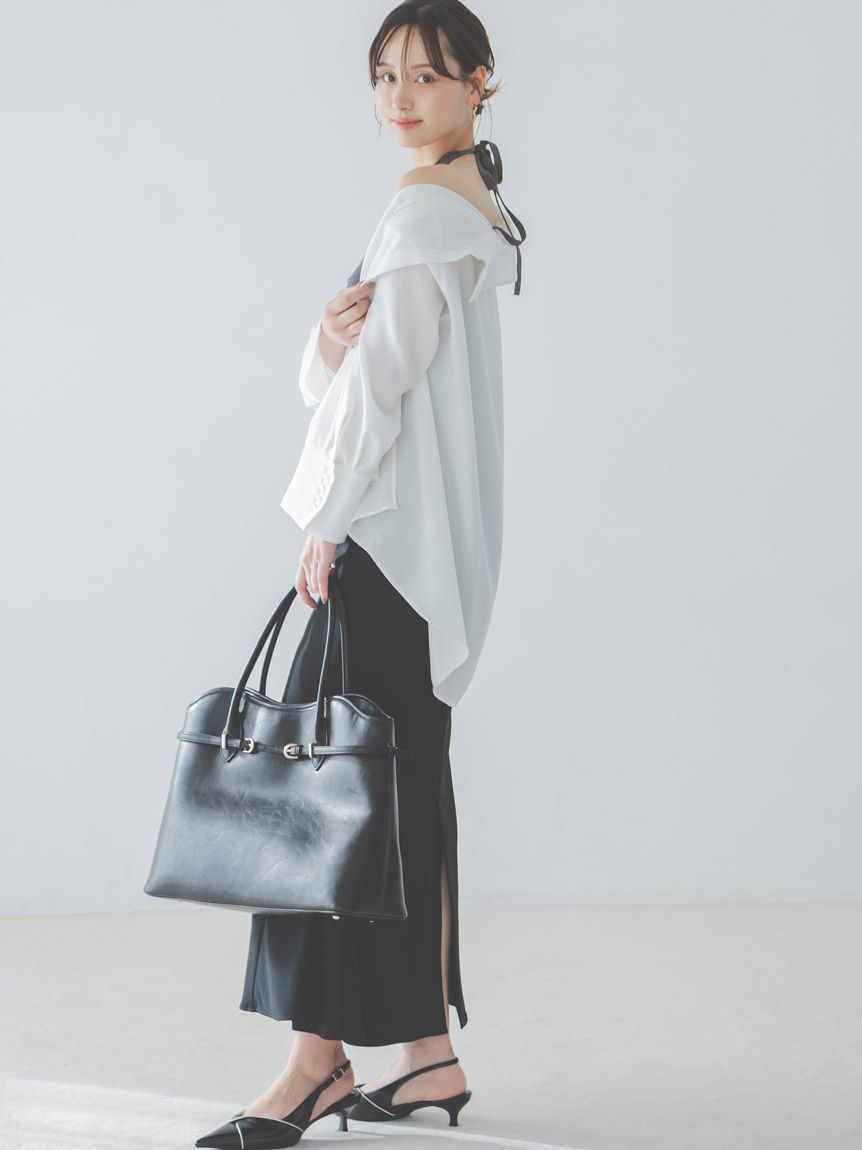 WEB限定カラーあり】ソフトベルトトートバッグ(トートバッグ)｜バッグ