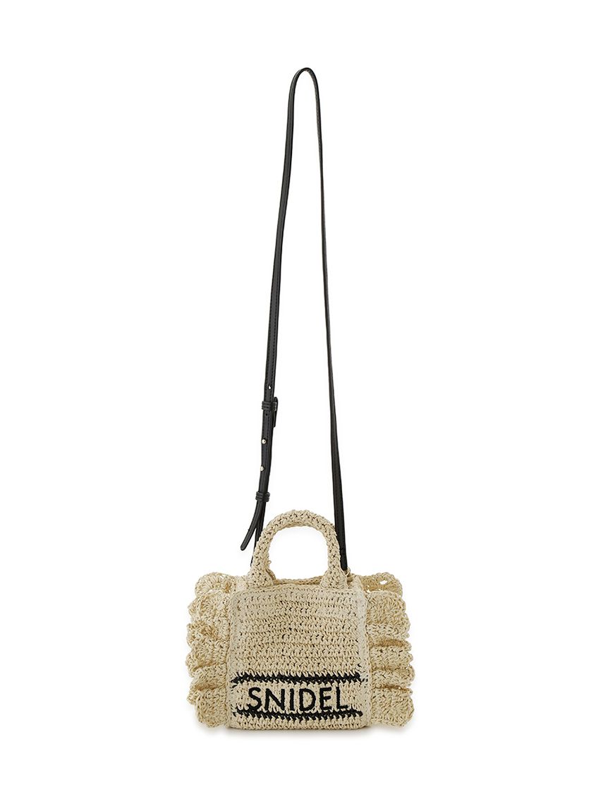 ブレーズフリルロゴミニショルダー(ショルダーバッグ)｜バッグ｜SNIDEL