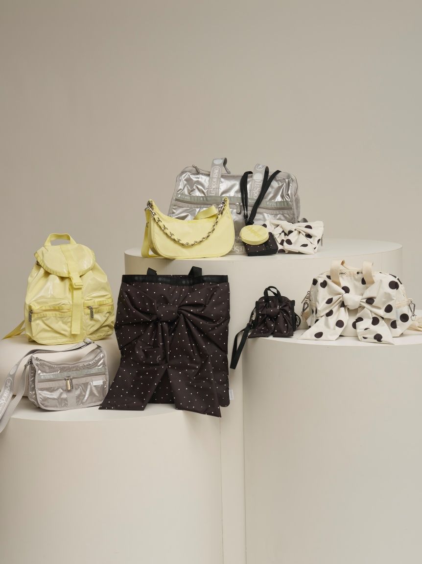 SNIDEL×LeSportsac】LG BOW EMERALD TOTE(トートバッグ)｜バッグ