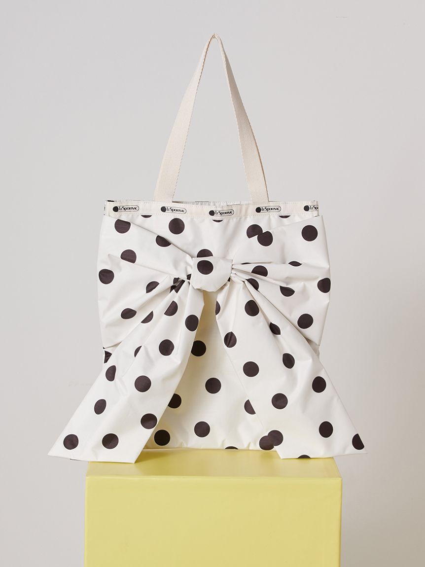 SNIDEL×LeSportsac】LG BOW EMERALD TOTE(トートバッグ)｜バッグ