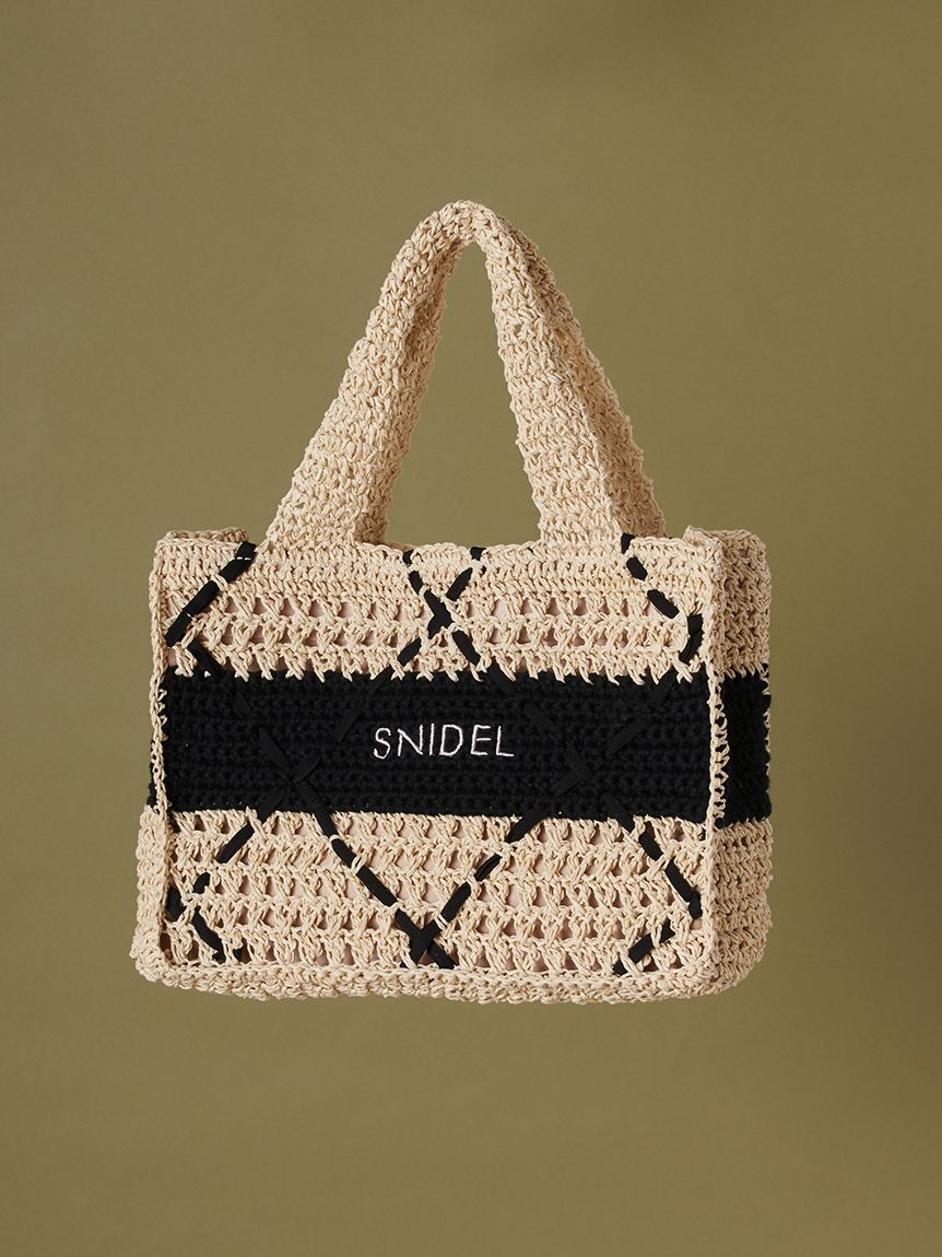 ペーパークロシェトート(ハンドバッグ)｜バッグ｜SNIDEL(スナイデル)の