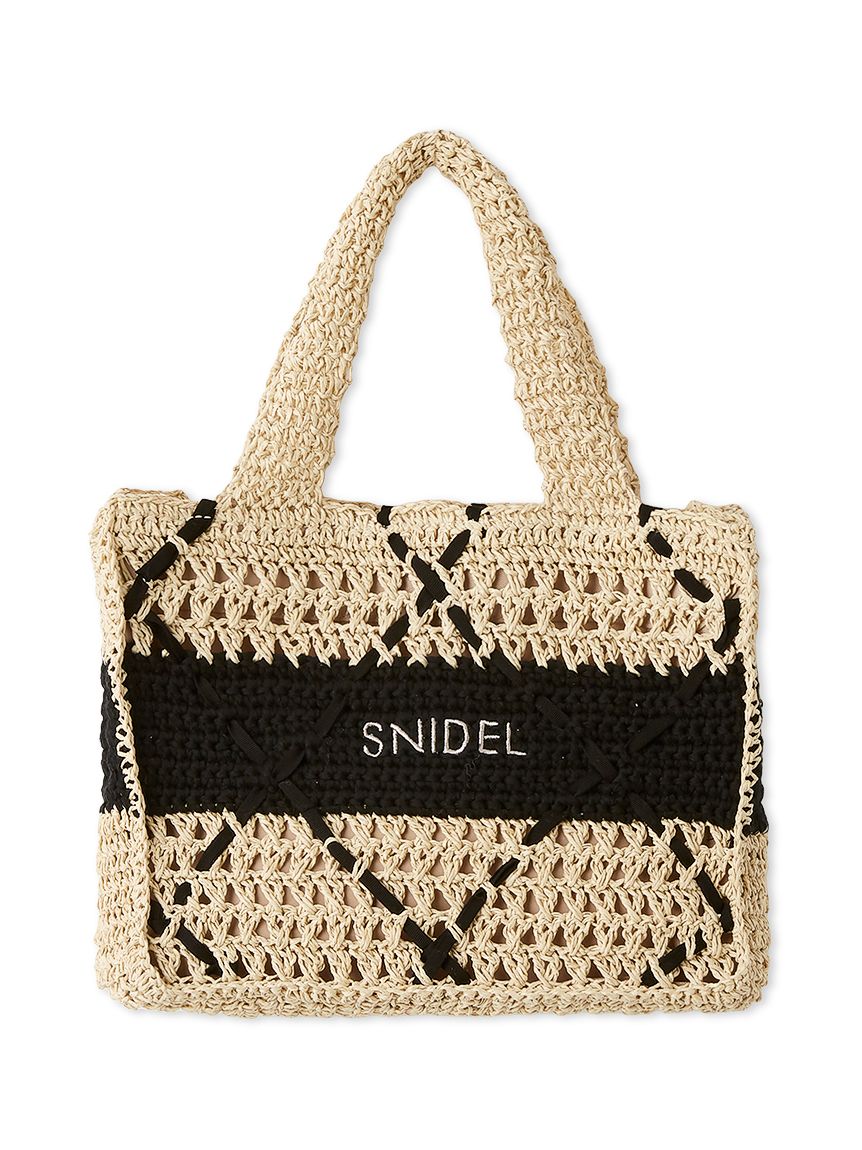 ペーパークロシェトート(ハンドバッグ)｜バッグ｜SNIDEL(スナイデル)の