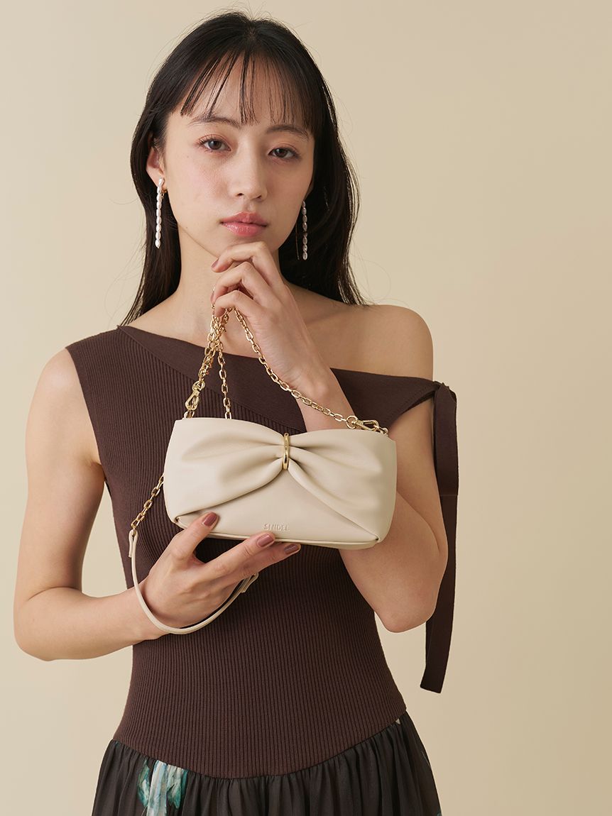 ソフトリボンミニショルダー(ショルダーバッグ)｜バッグ｜SNIDEL