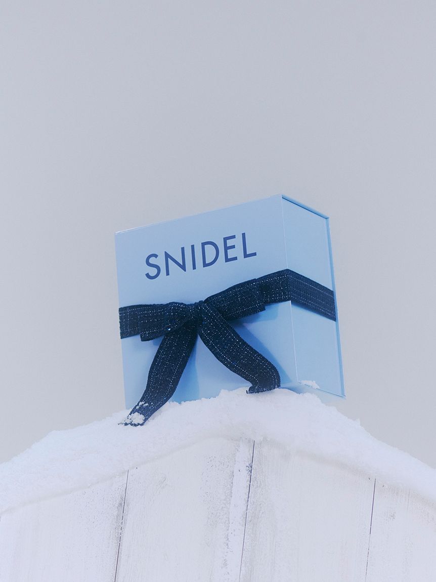 セルフラッピング】SNIDEL ギフトBOX ※ショッパー付き(ギフト