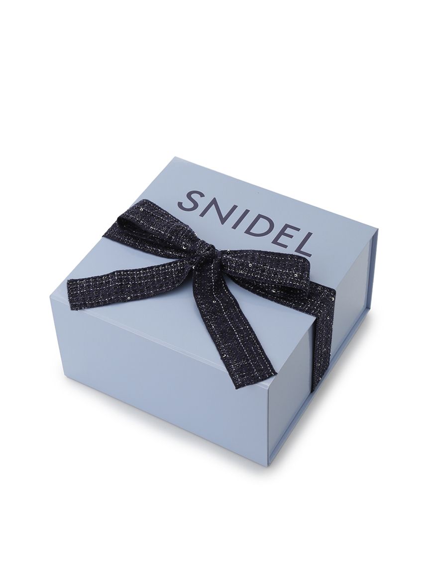 SNIDEL  まめっち 6点セット BOX ショッパー 付き セルフラッピング】SNIDEL ショッパー付きギフト巾着（M）(ギフト