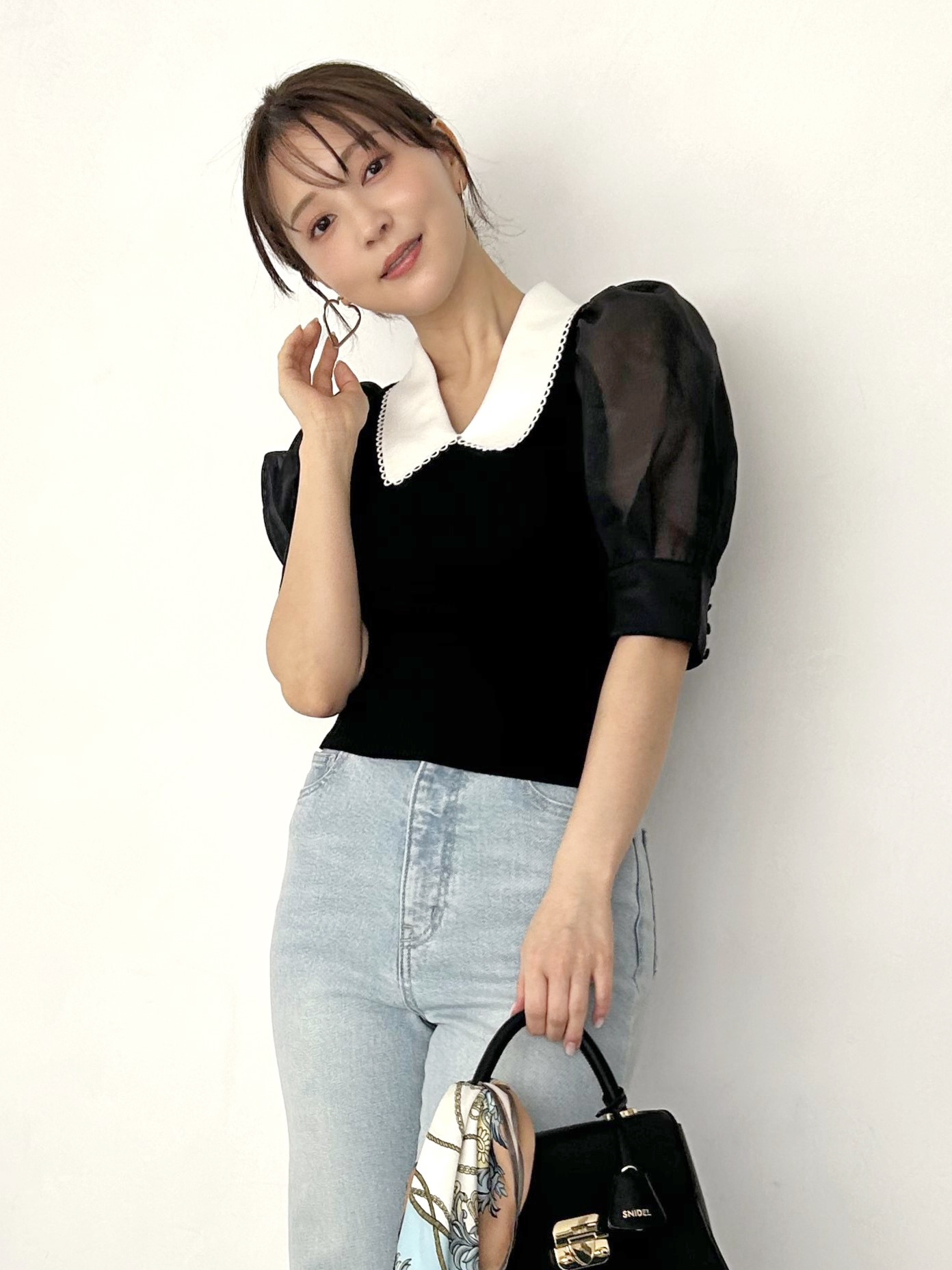 未開封♥️完売⭐️新作新品✨ SNIDEL スナイデル スカーフバンス ベーシックスカーフ(ストール・スカーフ)｜アクセサリー｜SNIDEL