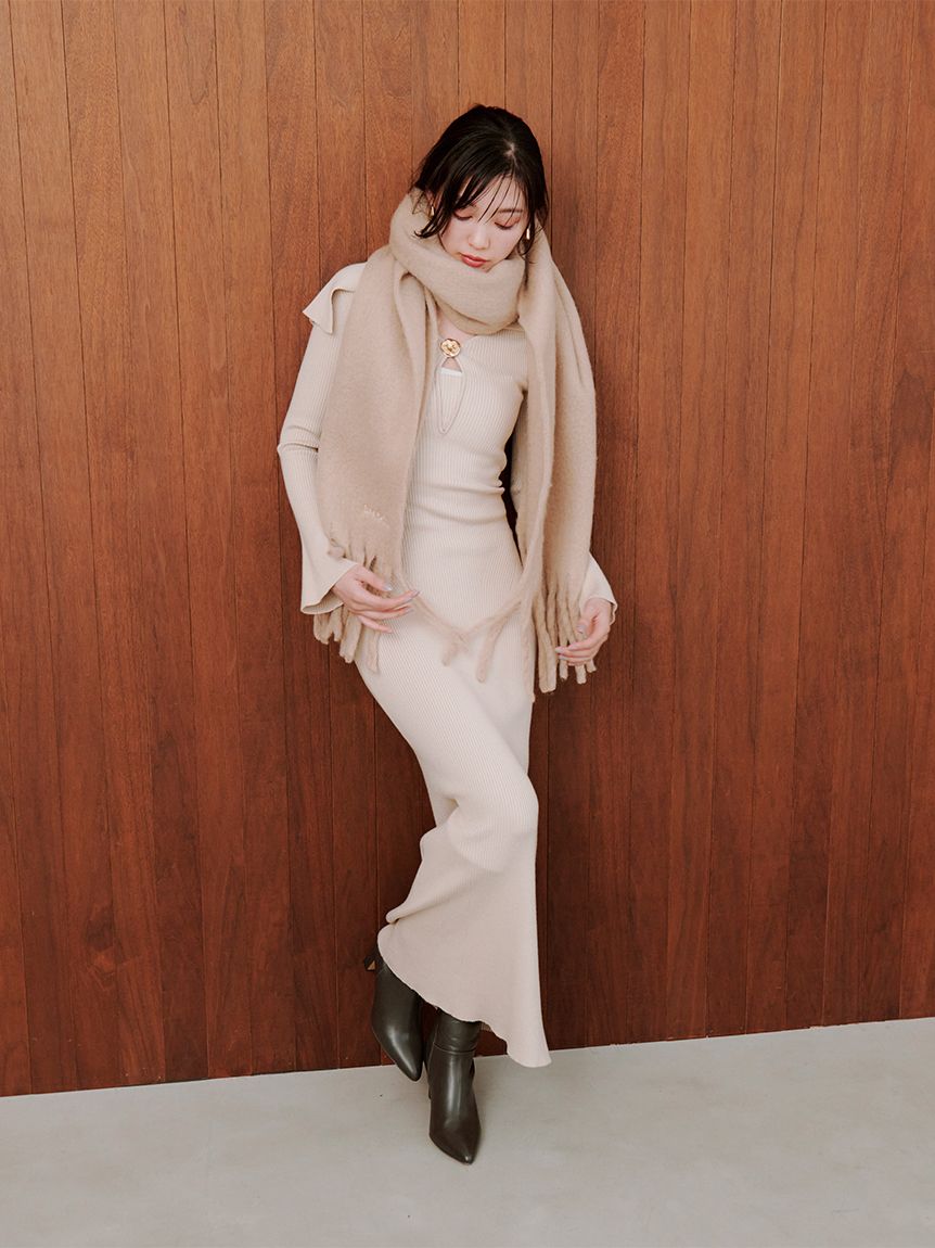 ボリュームマフラー(ストール・スカーフ)｜アクセサリー｜SNIDEL