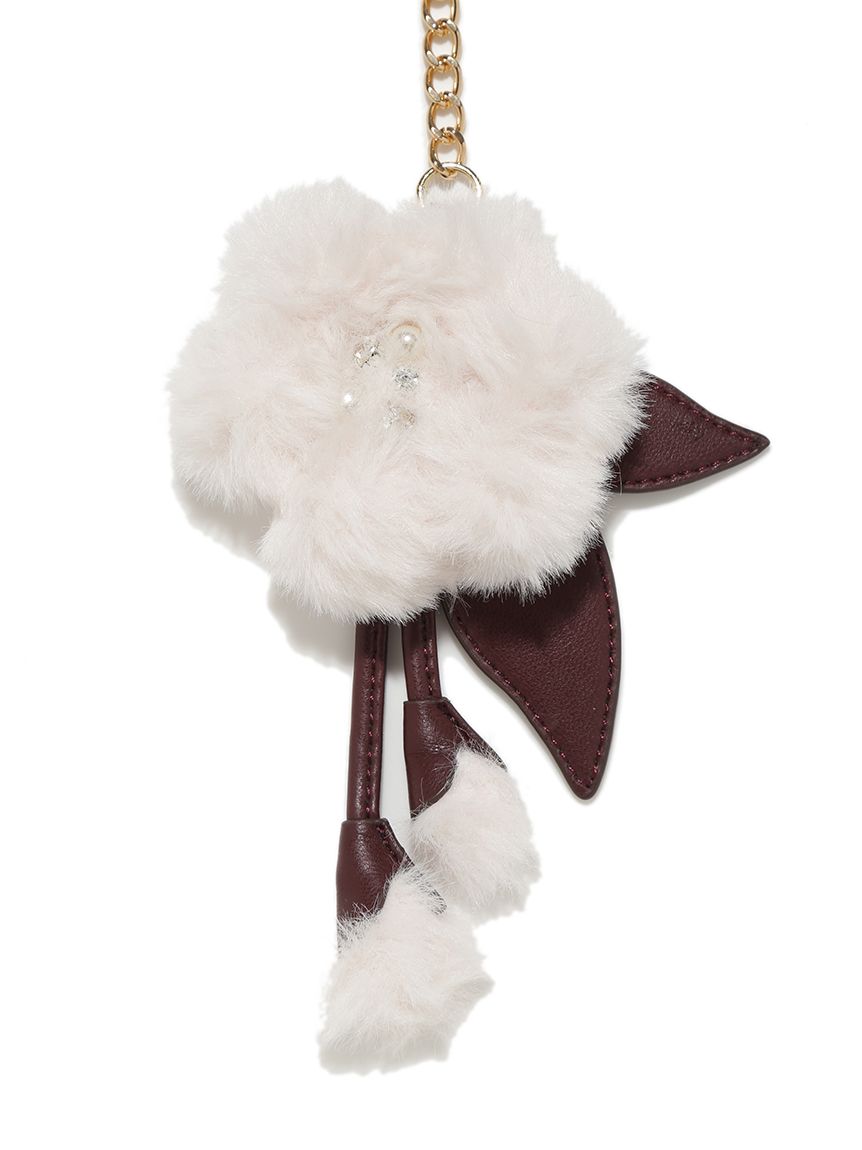 K18Flowerチャーム K18 YG オーバルフラワーイニシャルチャーム | NATURALI JEWELRY