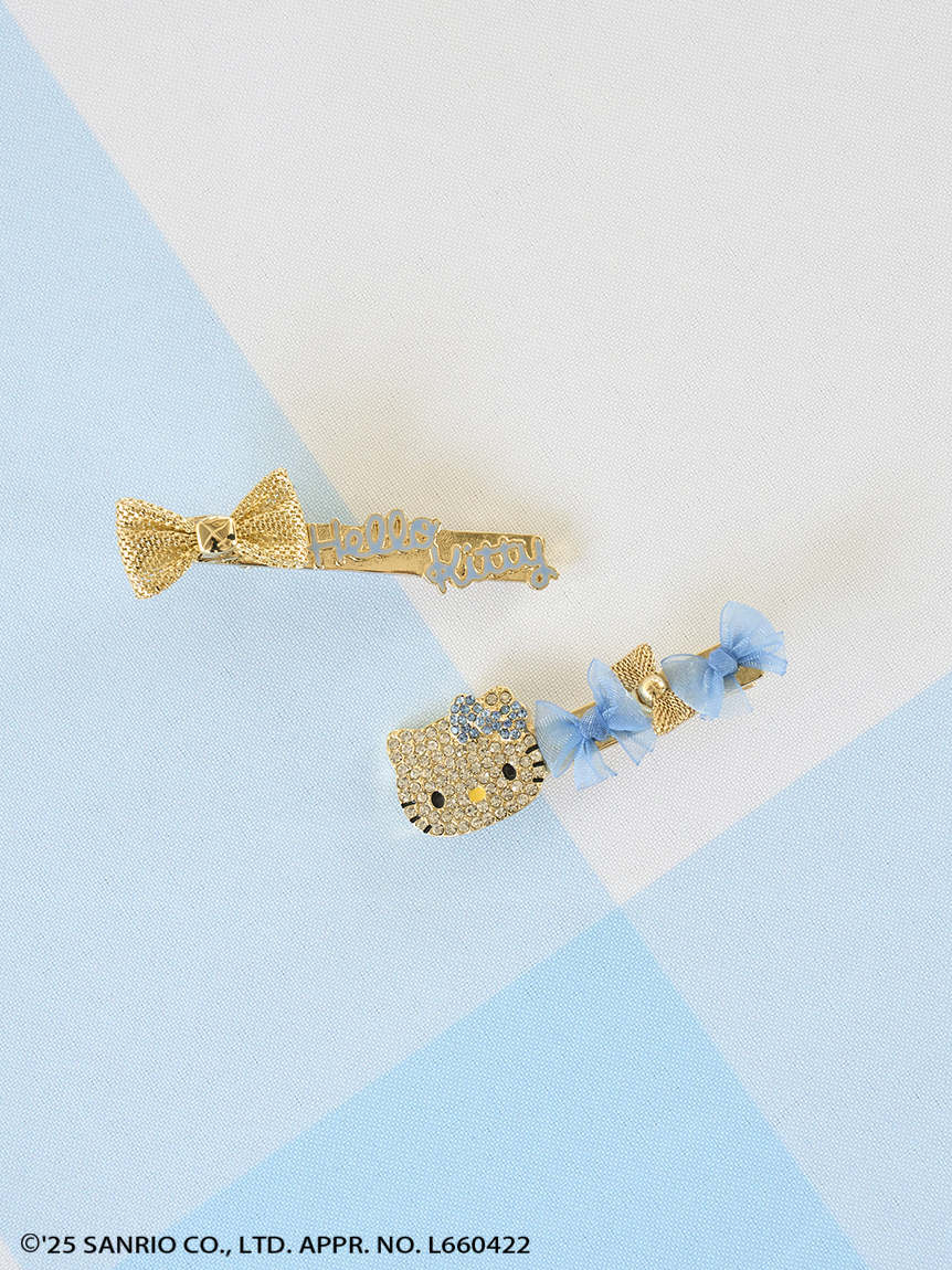アクセサリー Hello HELLO KITTY】ヘアピンセット(ヘッドアクセサリー