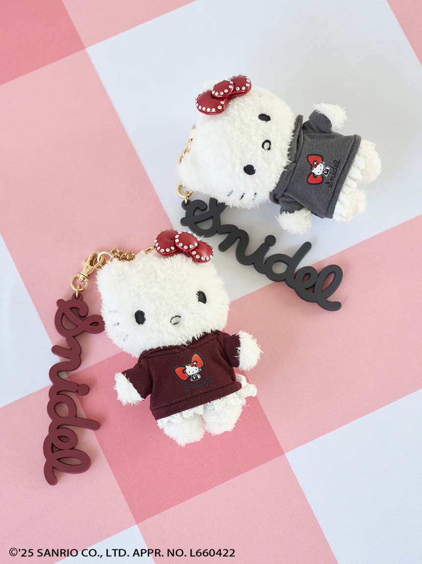 新発売SNIDEL スナイデルハローキティチャーム　HELLOKITTY　pnk HELLO KITTY】チャーム(その他)｜アクセサリー｜SNIDEL(スナイデル)の