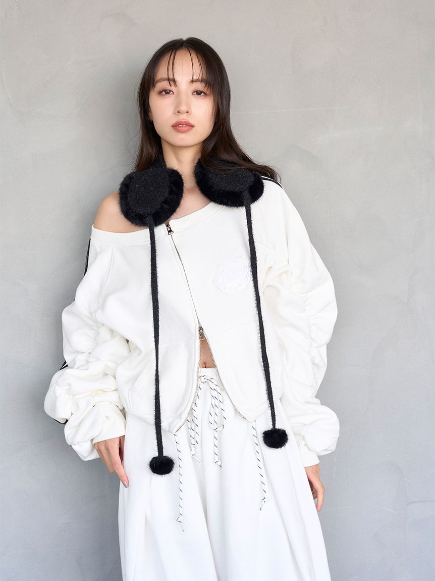 ニットイヤーマフ(ヘッドアクセサリー)｜アクセサリー｜SNIDEL