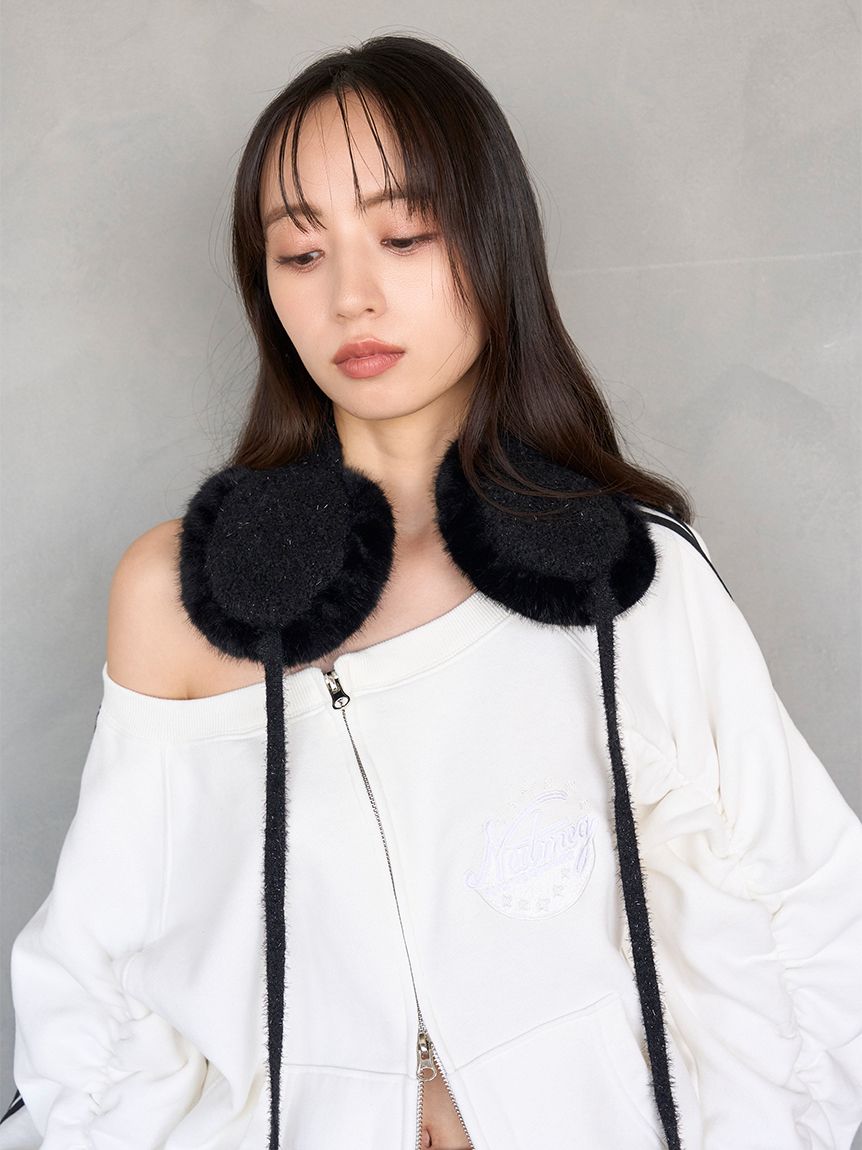 ニットイヤーマフ(ヘッドアクセサリー)｜アクセサリー｜SNIDEL