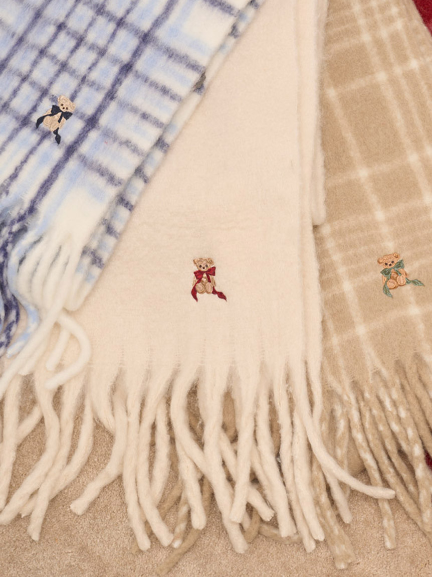 リボンベアーマフラー(ストール・スカーフ)｜アクセサリー｜SNIDEL