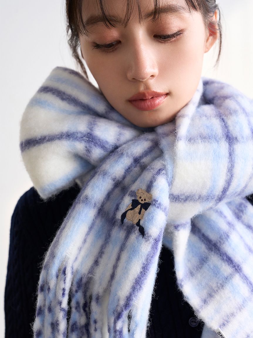 リボンベアーマフラー(ストール・スカーフ)｜アクセサリー｜SNIDEL