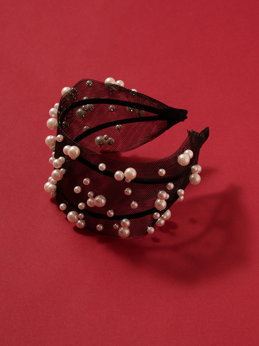 ビジューカチューシャ(ヘッドアクセサリー)｜アクセサリー｜SNIDEL