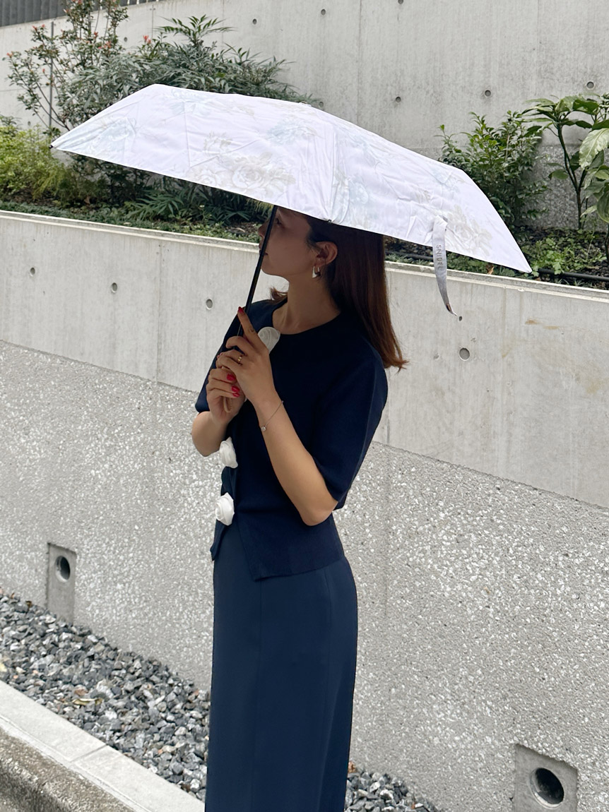 SNIDEL×PROTECT U】晴雨兼用折り畳み日傘(傘)｜雑貨｜SNIDEL