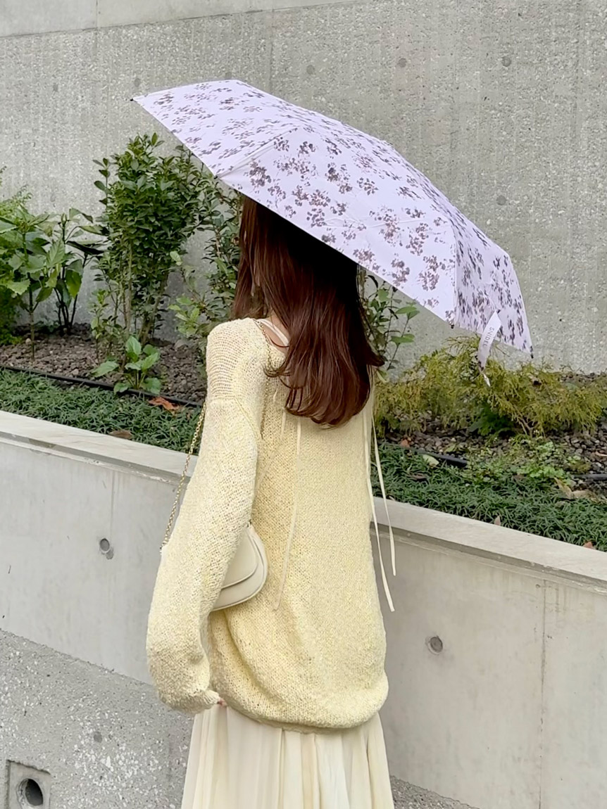 SNIDEL 日傘 【SNIDEL×PROTECT U】コラボレーション SNIDEL×PROTECT U】晴雨兼用折り畳み日傘(傘)｜雑貨｜SNIDEL