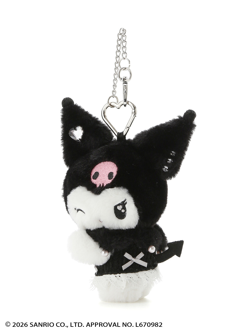 クロミ きらめきビジューマスコット ぬいぐるみ バッグチャーム 2022 クロミ】ビジューぬいぐるみチャーム(チャーム・キーホルダー