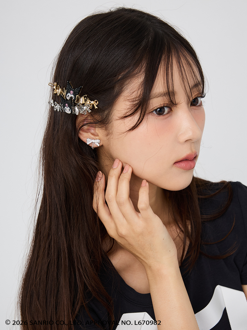 MASH SUMMER WEEK限定】【クロミ】ビジューヘアピン(ヘアアクセサリー