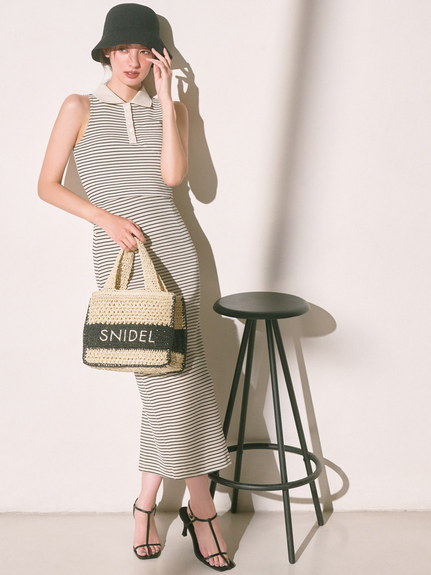 ■SNIDEL■スナイデル ペーパーハット スナイデル SNIDEL ペーパーハット （BLK） -ファッション通販
