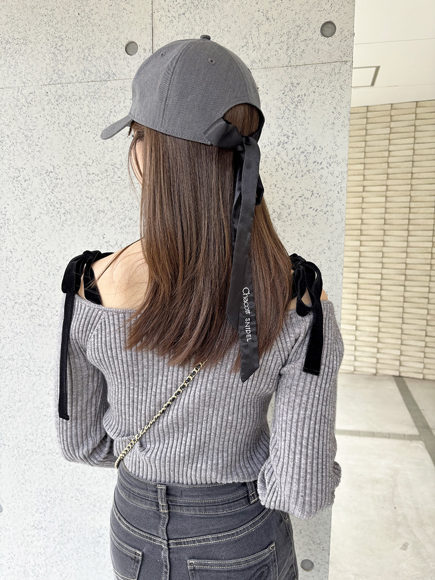 未開封♥️新作✨ SNIDEL【Chacott】CAP✨ GRY Chacott】CAP(帽子)｜アクセサリー｜SNIDEL(スナイデル)の通販