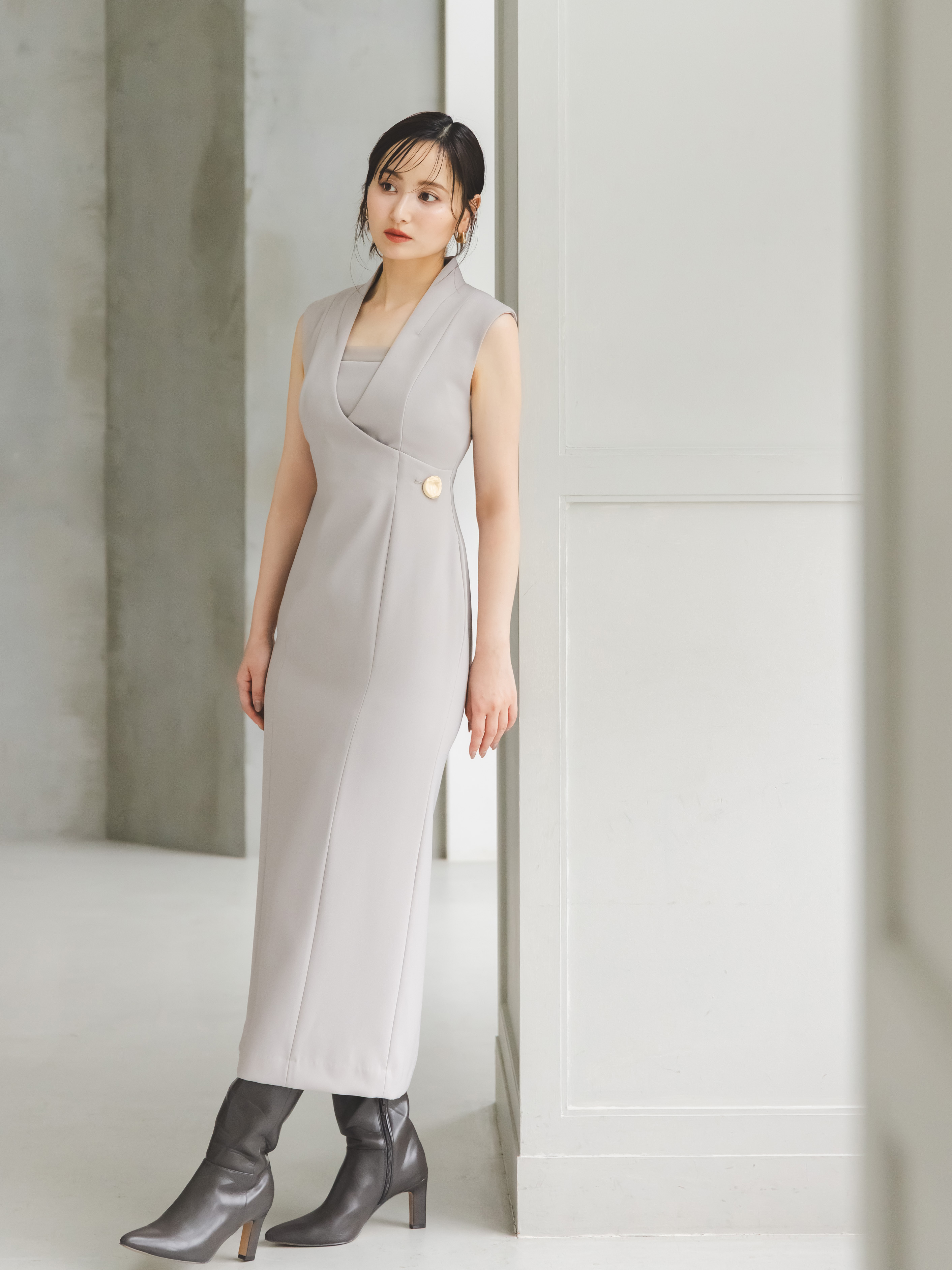 フィットロングブーツ(ロングブーツ)｜シューズ｜SNIDEL