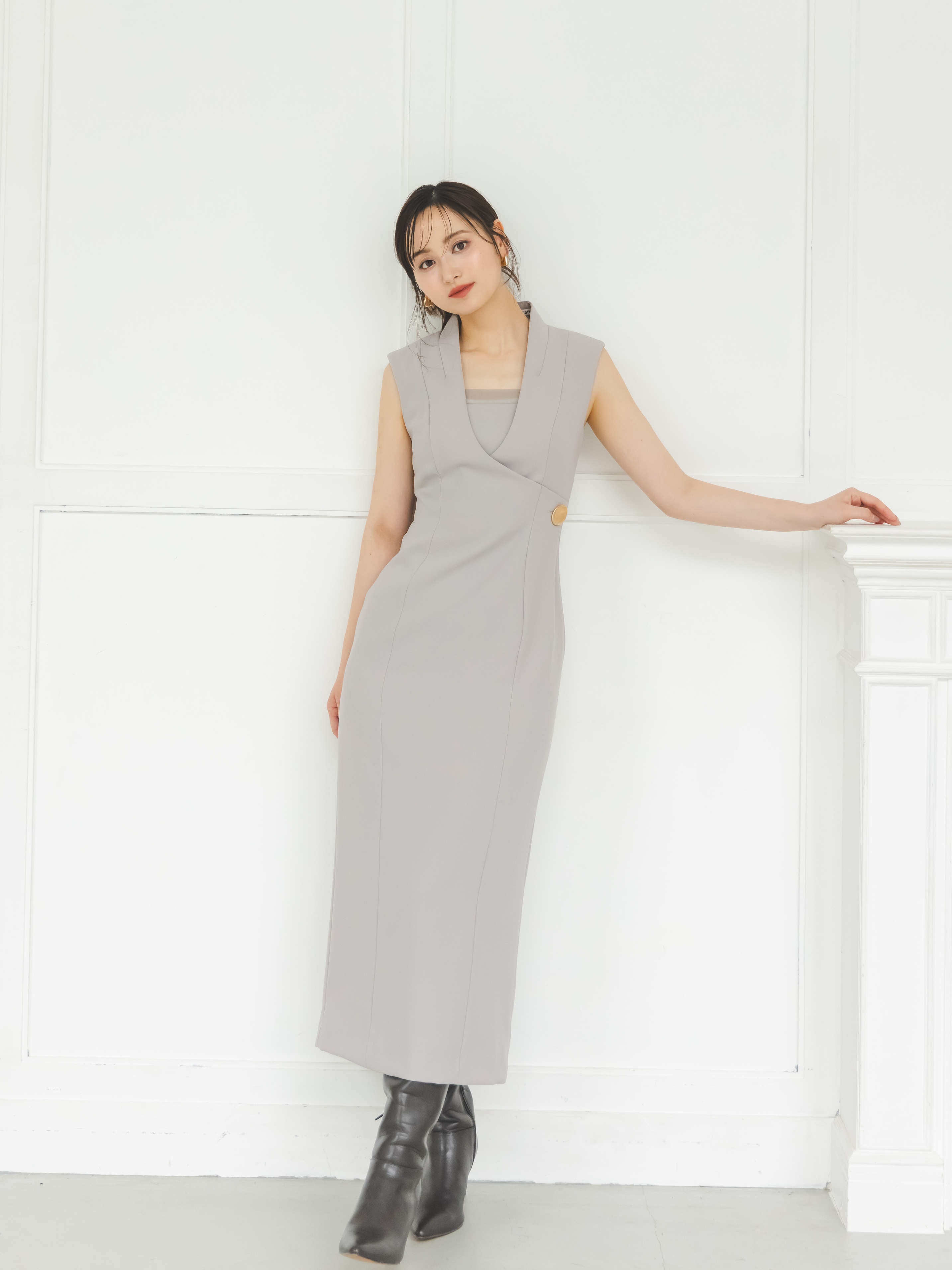 フィットロングブーツ(ロングブーツ)｜シューズ｜SNIDEL