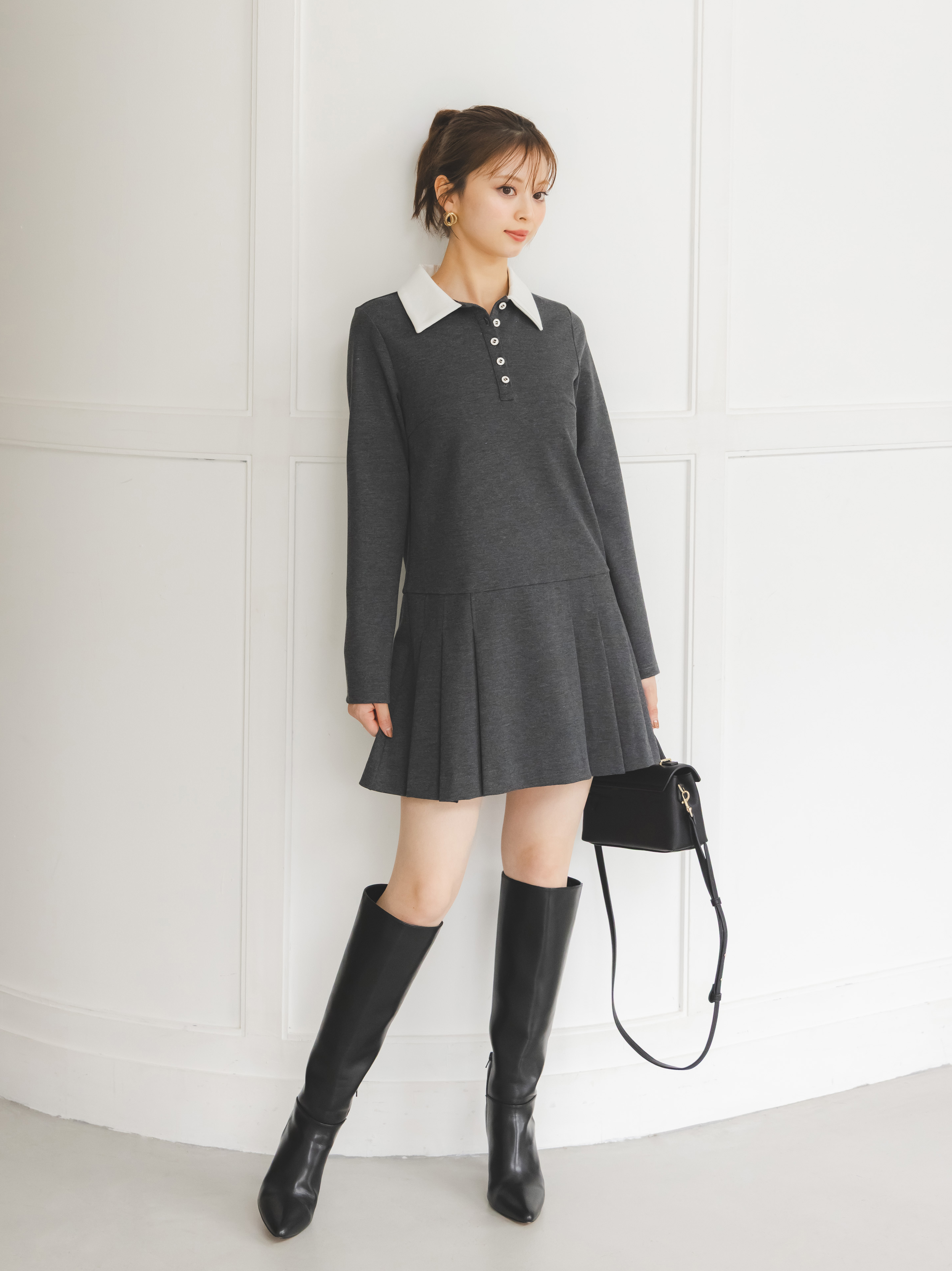フィットロングブーツ(ロングブーツ)｜シューズ｜SNIDEL