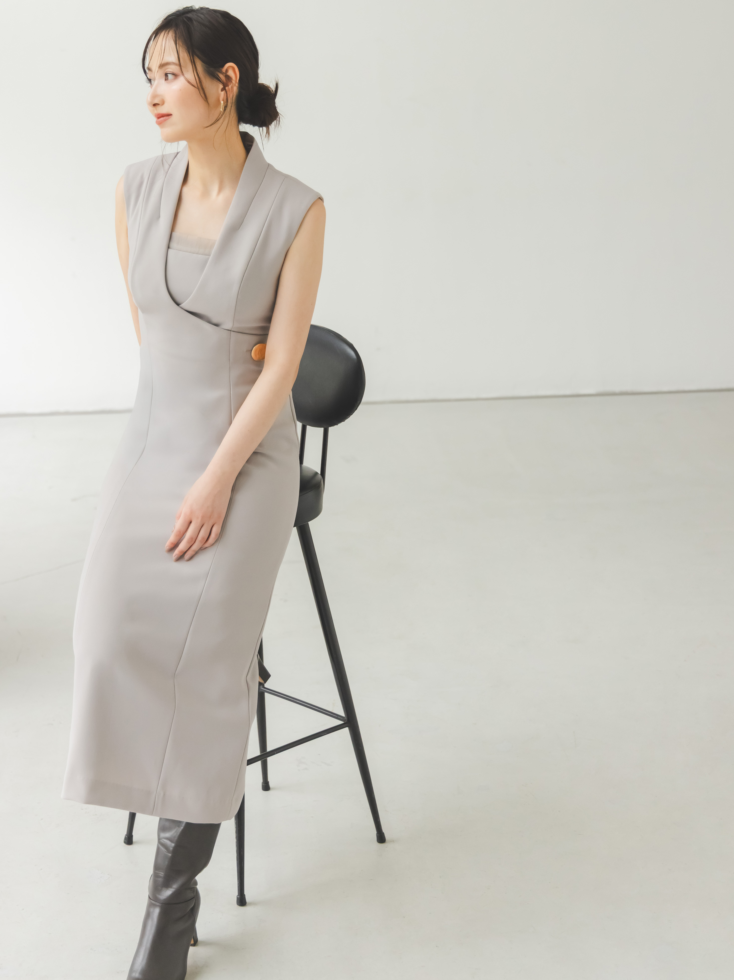 フィットロングブーツ(ロングブーツ)｜シューズ｜SNIDEL