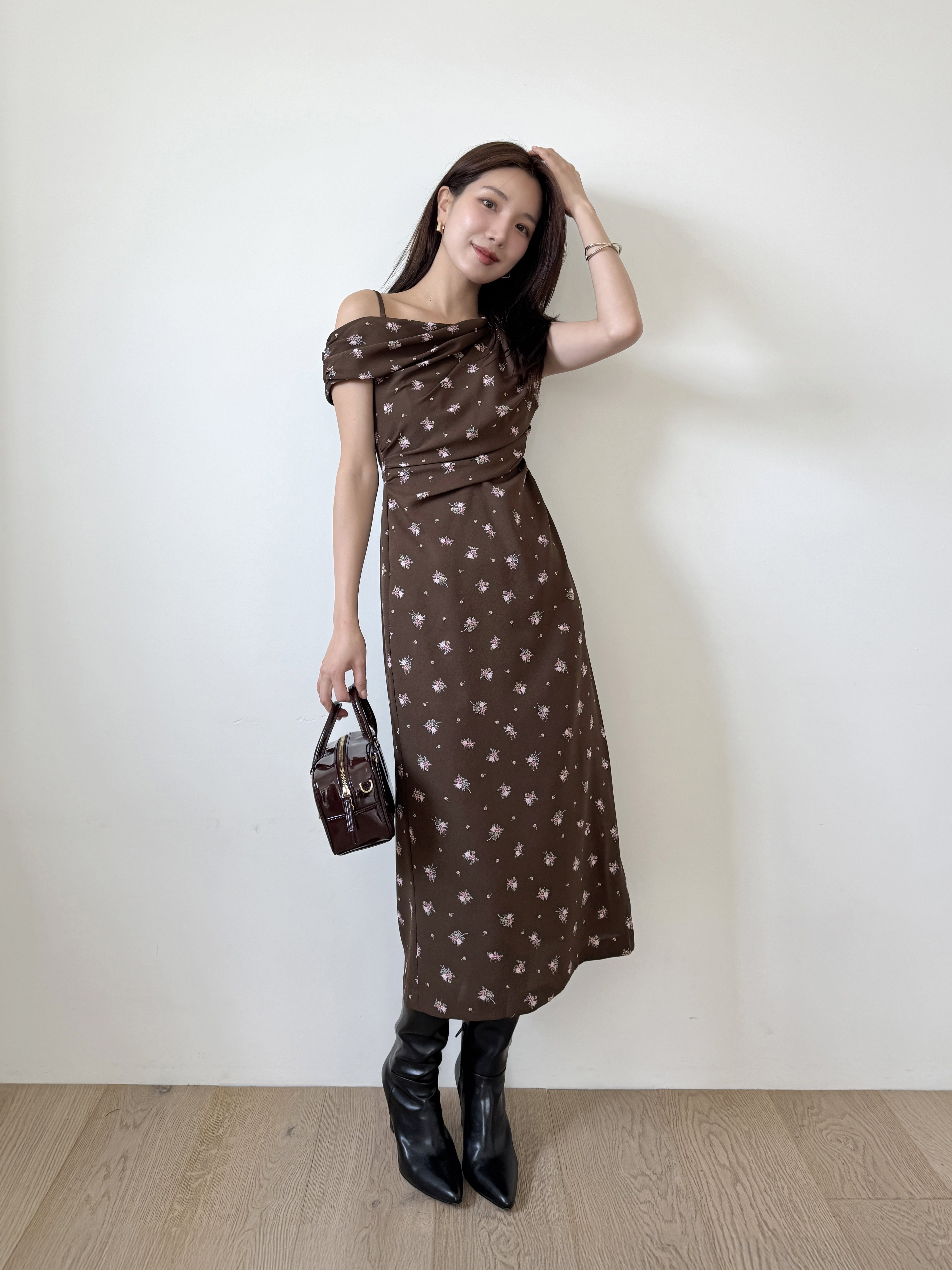 フィットロングブーツ(ロングブーツ)｜シューズ｜SNIDEL