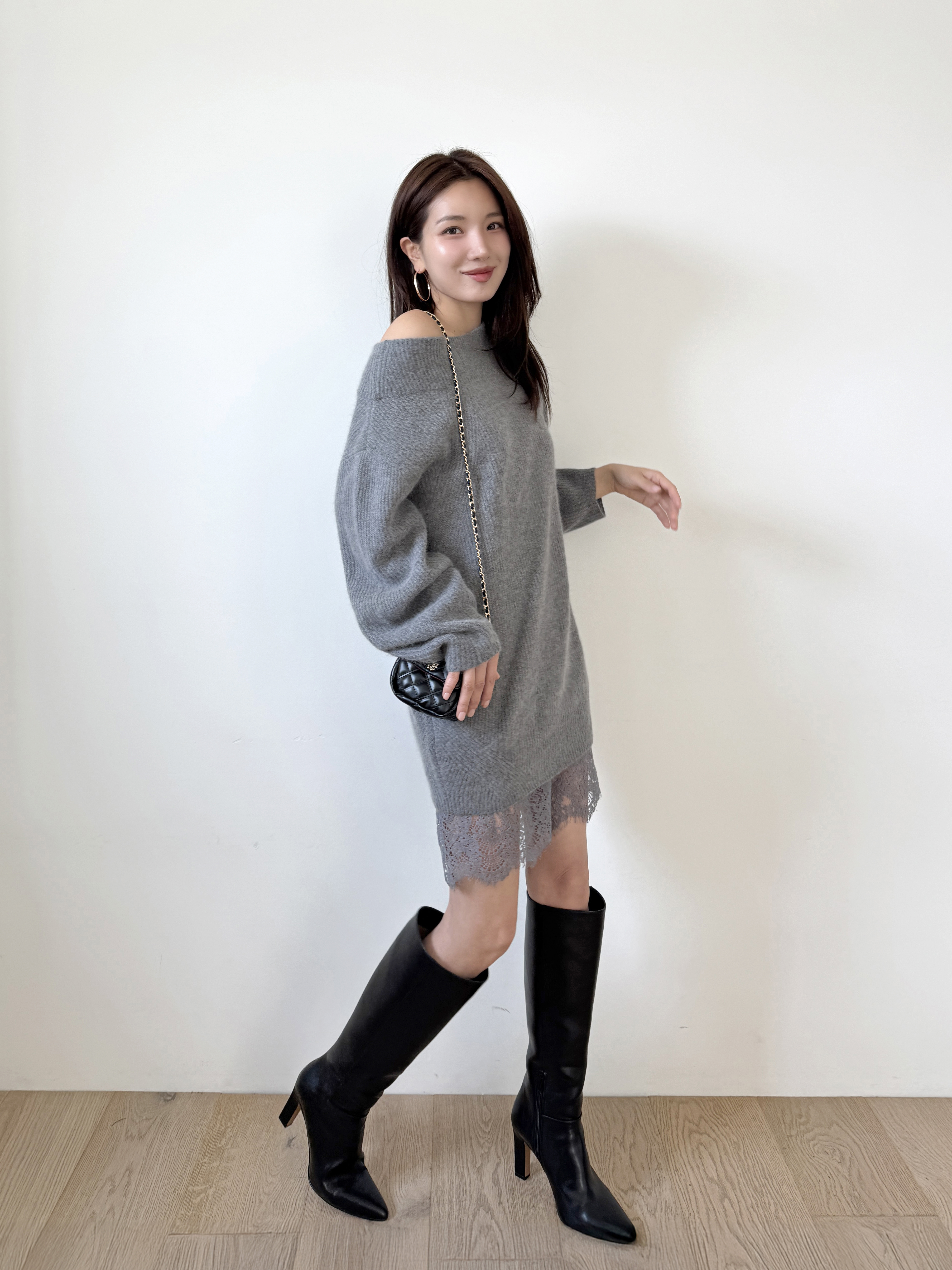 フィットロングブーツ(ロングブーツ)｜シューズ｜SNIDEL