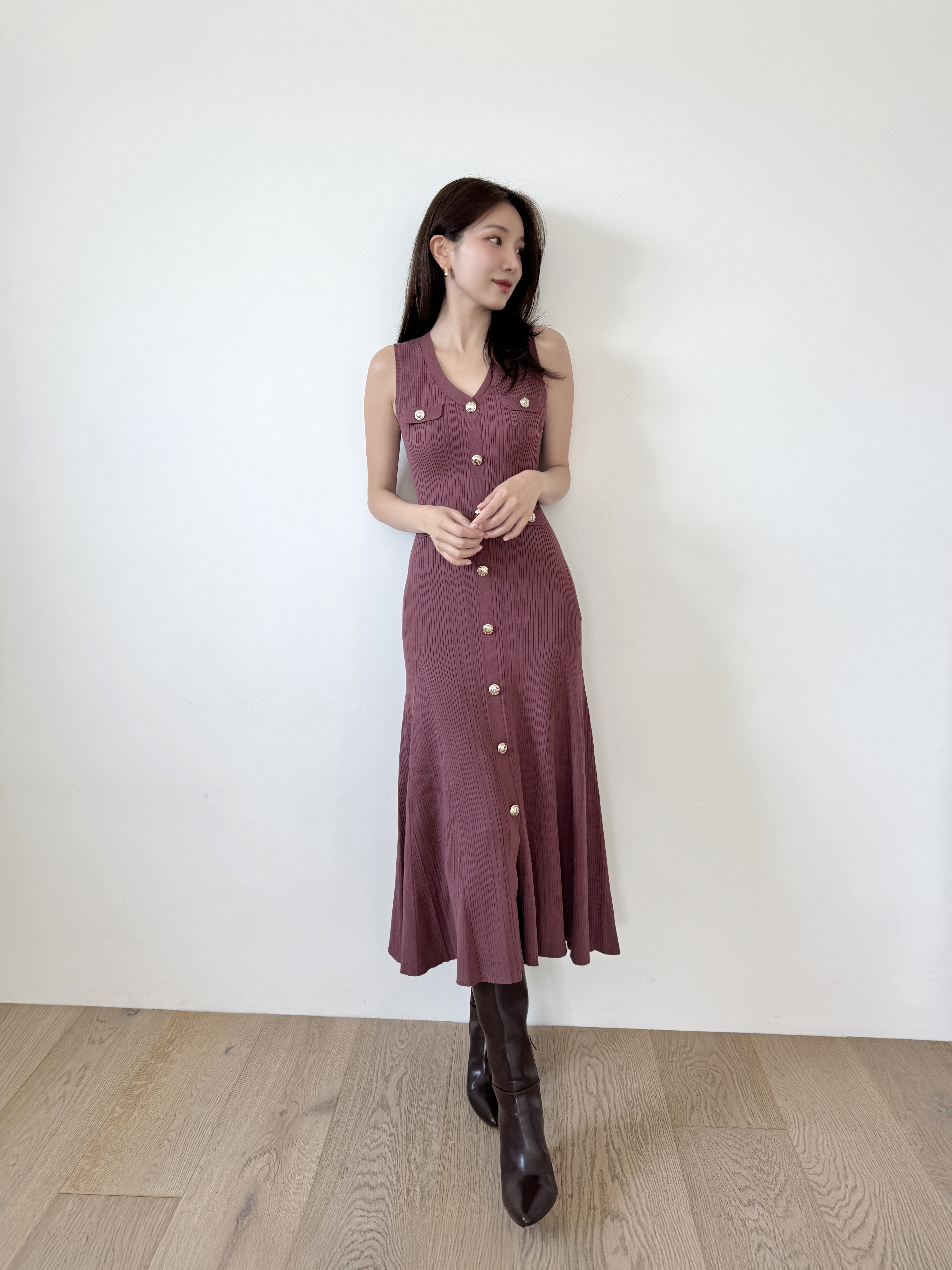 フィットロングブーツ(ブーツ)｜シューズ｜SNIDEL(スナイデル)の