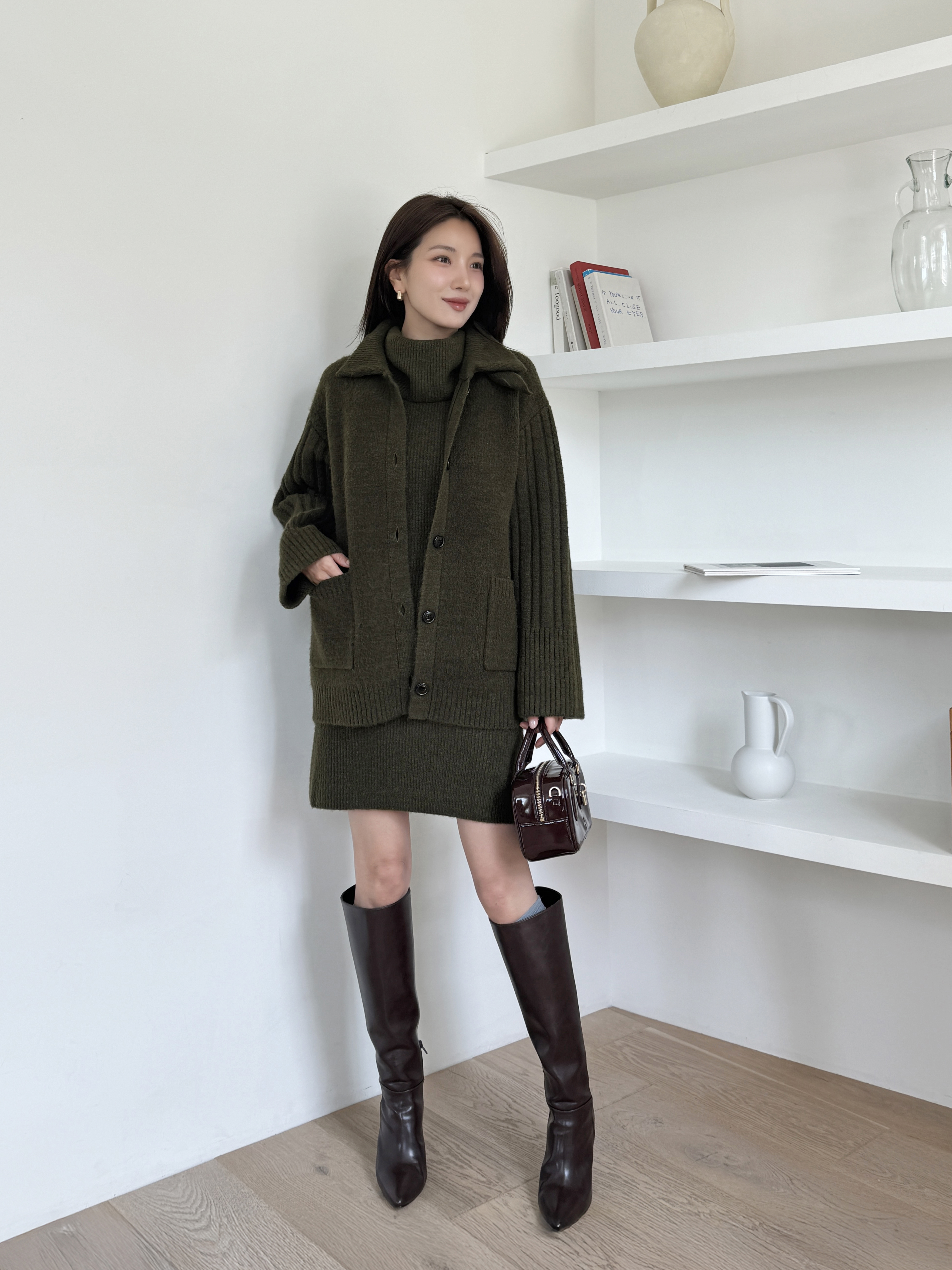 フィットロングブーツ(ブーツ)｜シューズ｜SNIDEL(スナイデル)の